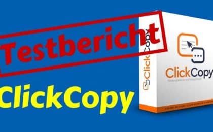 ClickCopy Erfahrungen und Testbericht