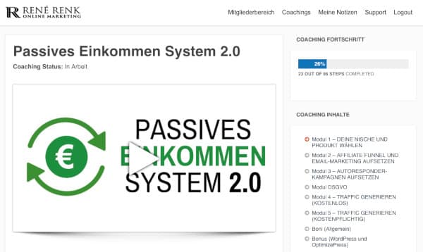 Passives Einkommen System 2.0