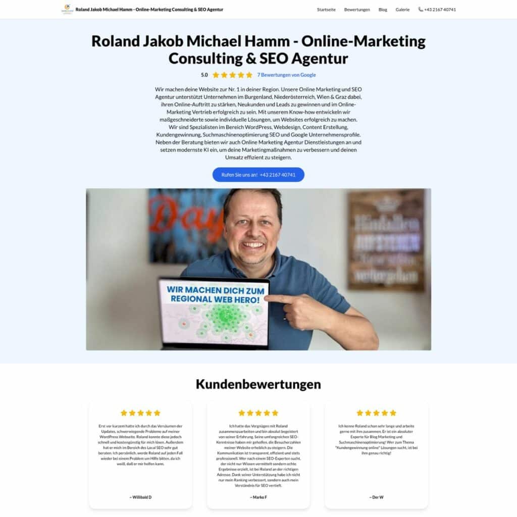 Alternative zur Google Business Site